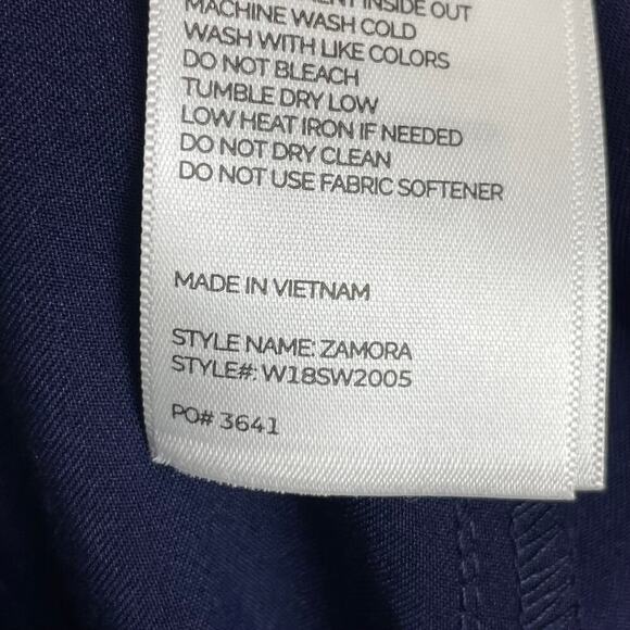 FIGS Zamora Joggers - Navy Blue -‎ Size L - Drawstring Medical Scrubs - Picture 9 of 9